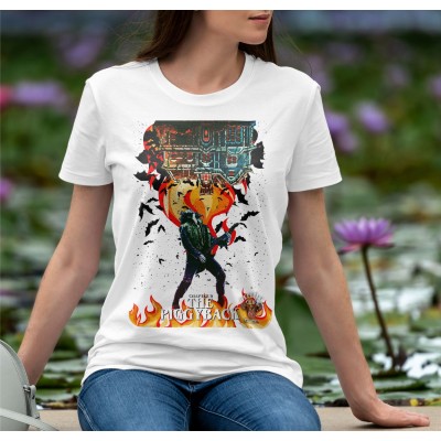 Дамска тениска Stranger Things S4 - Eddie Munson Hellfire Club